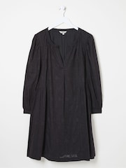 FatFace Anona Black Swing Dress - Image 6 of 6