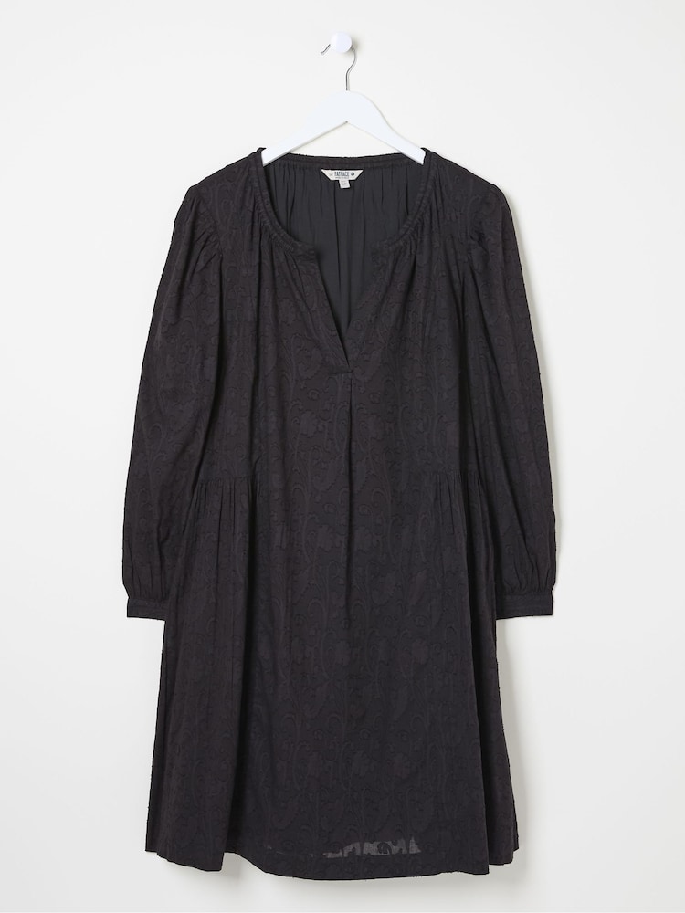 FatFace Anona Black Swing Dress - Image 6 of 6 FatFace Anona Black Swing Dress - Image 6 of 6