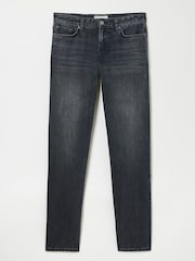 FatFace Vintage Black Straight Fit Jeans - Image 6 of 6