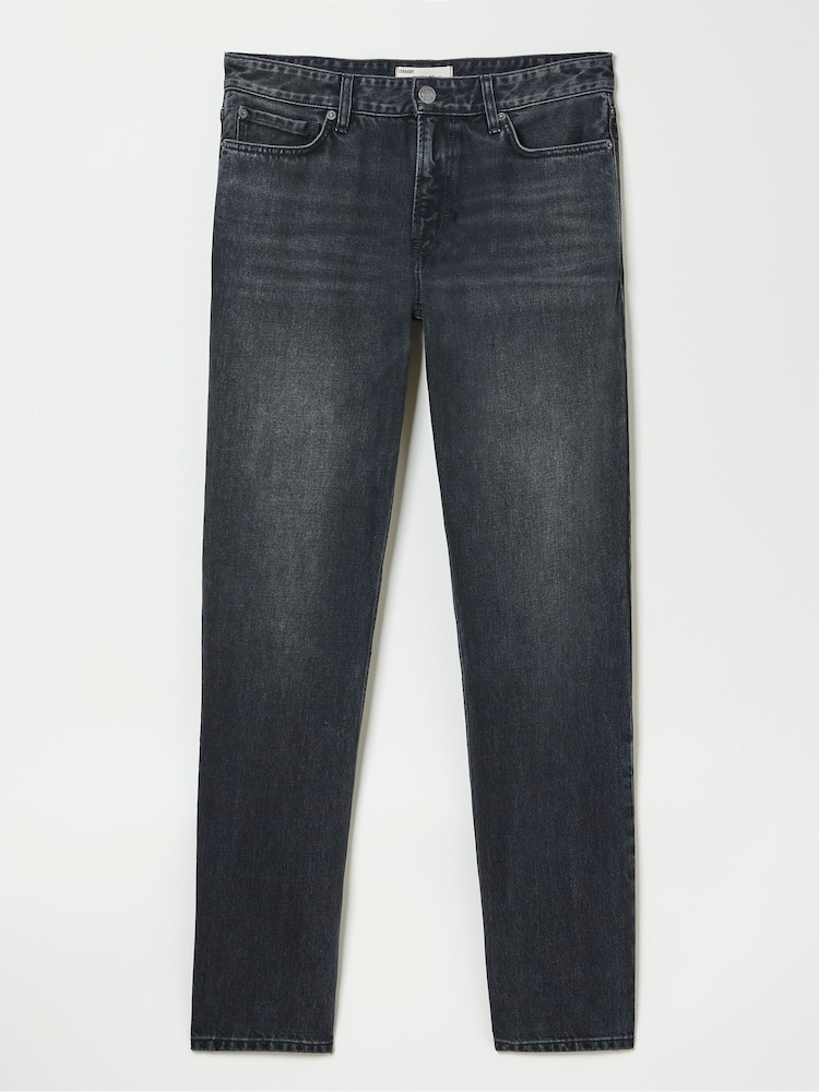 FatFace Vintage Black Straight Fit Jeans - Image 6 of 6