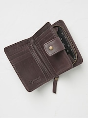 FatFace Etta Brown Leather Zip Purse - Image 2 of 2