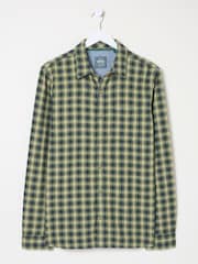 FatFace Green Long Sleeve Read Check Shirt - Image 5 of 5