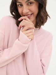 FatFace Georgia Pink Crew Sweatshirt - Image 4 of 5