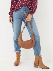 FatFace Harlow Brown Sling Bag - Image 2 of 5