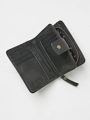 FatFace Etta Black Leather Zip Purse - Image 2 of 2