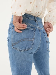 FatFace Elise Denim Vintage Wide Leg Jeans - Image 6 of 7