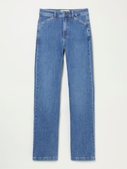 FatFace Elise Denim Vintage Wide Leg Jeans - Image 7 of 7