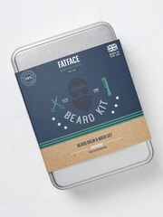 FatFace Green Beard Care Gift Set - Image 2 of 2