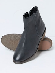 FatFace Felicity Black Ankle Boots - Image 2 of 3