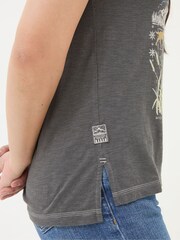 FatFace Wild Grey Frontiers T-Shirt - Image 5 of 7