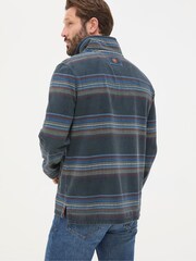 FatFace Airlie Blue Stripe Panel Sweatshirt - Image 2 of 6