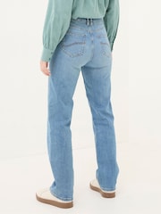 FatFace Carmel Light Vintage Blue Comfort Straight Jeans - Image 2 of 7