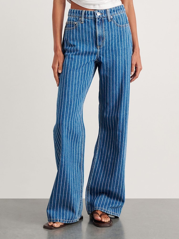 JAG Blue Carrie Slouch Straight-Leg Jeans - Image 1 of 5 JAG Blue Carrie Slouch Straight-Leg Jeans - Image 1 of 5
