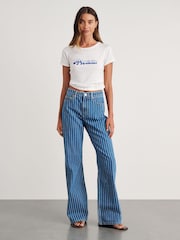 JAG Blue Carrie Slouch Straight-Leg Jeans - Image 3 of 5