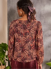 FatFace Grace Black Printed Blouse - Image 2 of 6