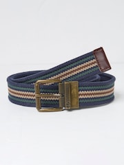 FatFace Blue Reversible Webbing Belt - Image 1 of 2
