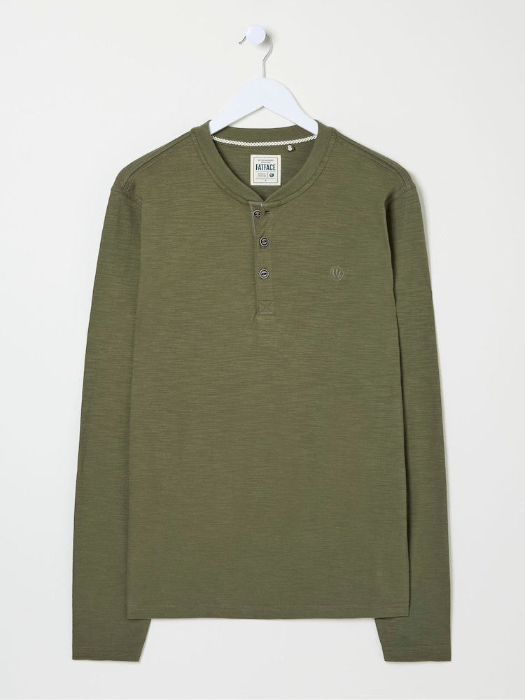 تيشرت Henley بكُم طويل من Fatface - صورة 5 من 5 تيشرت Henley بكُم طويل من Fatface - صورة 5 من 5