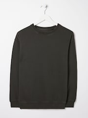 FatFace Georgia Black Crew Sweatshirt - Image 4 of 4