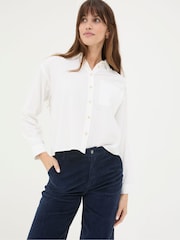 FatFace Vivienne White Shirt - Image 1 of 5