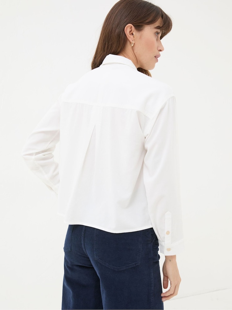 FatFace Vivienne White Shirt - Image 2 of 5