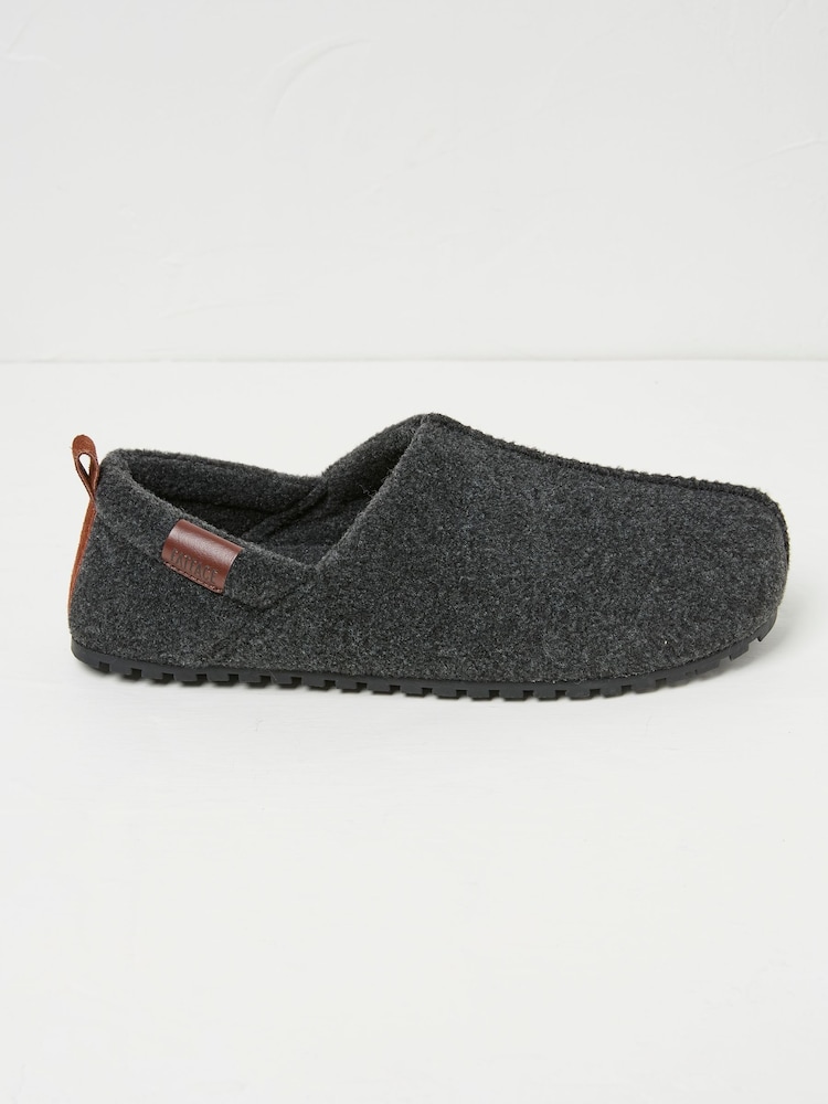 FatFace Frank Grey House Shoes - Image 1 of 2 FatFace Frank Grey House Shoes - Image 1 of 2