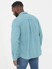 FatFace Green Long Sleeve Malton Shirt - Image 2 of 5
