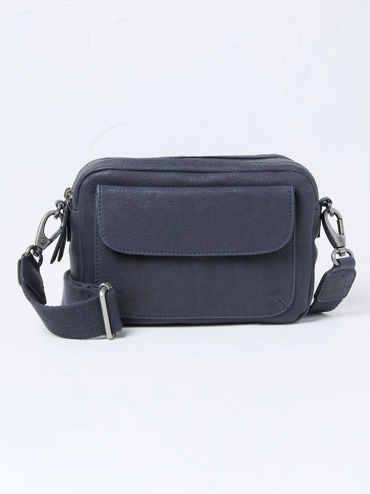 FatFace The Oslo Blue Camera Bag - Image 1 of 3