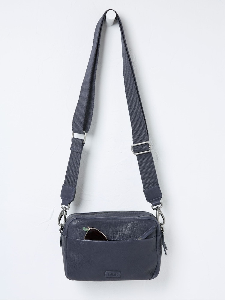 FatFace The Oslo Blue Camera Bag - Image 2 of 3
