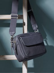 FatFace The Oslo Blue Camera Bag - Image 3 of 3