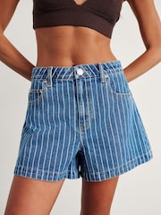 JAG Blue Carrie Relaxed Cotton Denim Shorts - Image 5 of 5