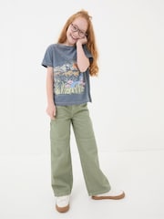 FatFace Grey Horse Graphic T-Shirt - Image 1 of 2