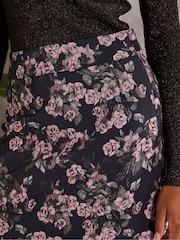 FatFace Cally Blue Jacquard Mini Skirt - Image 5 of 6