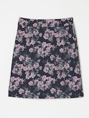 FatFace Cally Blue Jacquard Mini Skirt - Image 6 of 6