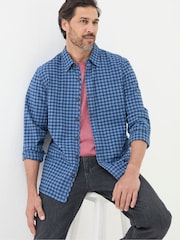 FatFace Blue Everly Gingham Shirt - Image 1 of 5