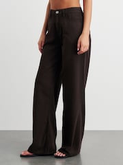 JAG Brown Loe Mid-Rise Straight Jeans - Image 2 of 6