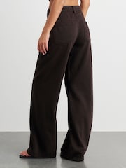 JAG Brown Loe Mid-Rise Straight Jeans - Image 4 of 6