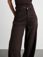 JAG Brown Loe Mid-Rise Straight Jeans - Image 5 of 6