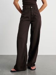 JAG Brown Loe Mid-Rise Straight Jeans - Image 6 of 6