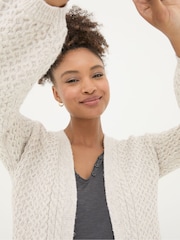 FatFace Anais Ivory Cardigan - Image 3 of 5
