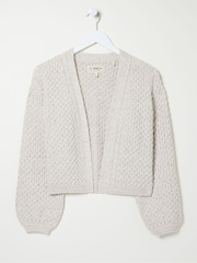 FatFace Anais Ivory Cardigan - Image 5 of 5
