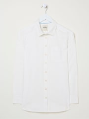 FatFace Olivia White 100% Cotton Shirt - Image 6 of 6