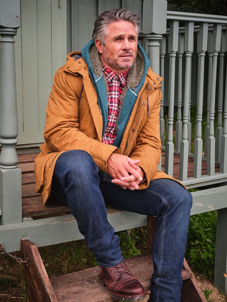 FatFace Brown Parracombe Parka - Image 1 of 9