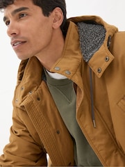 FatFace Brown Parracombe Parka - Image 7 of 9
