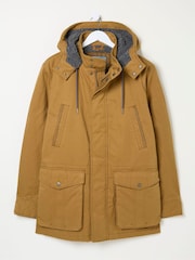 FatFace Brown Parracombe Parka - Image 9 of 9