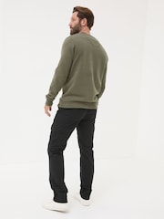 FatFace Breakyard Black Cargo Trousers - Image 2 of 6