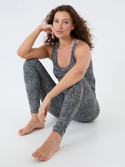 FatFace Venus Grey Printed Leggings - Image 3 of 7