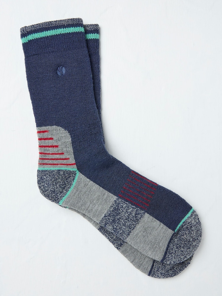 FatFace Blue Walking Socks - Image 1 of 2