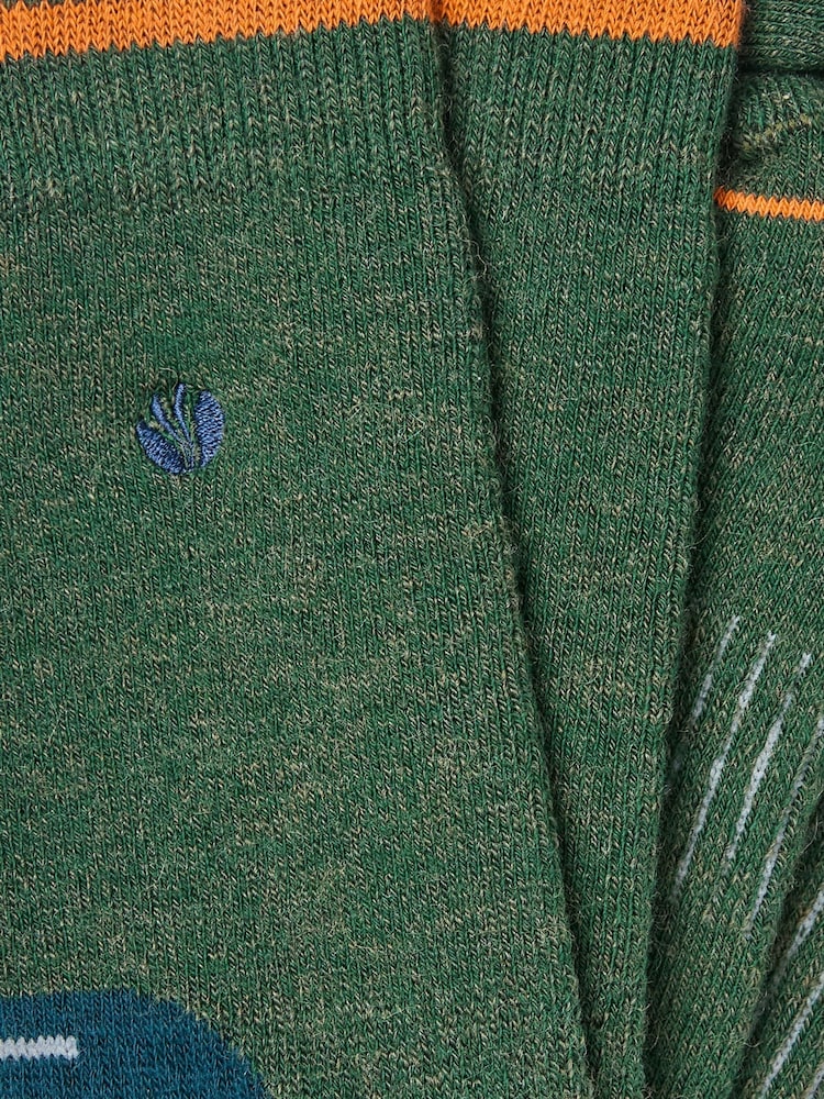 FatFace Green Walking Socks - Image 2 of 2