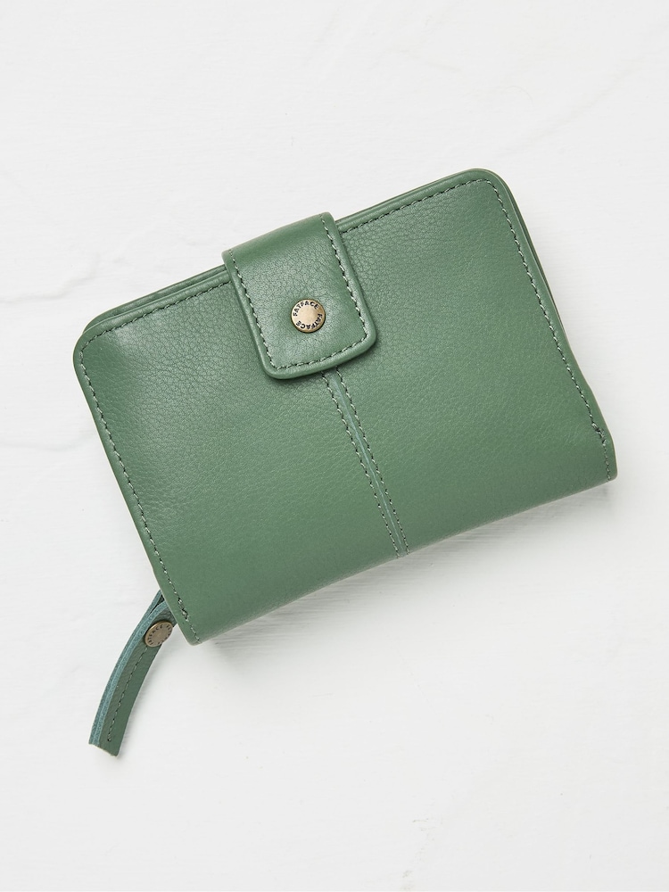 FatFace Etta Green Zip Purse - Image 1 of 2