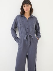 FatFace Millie Grey Jumpsuit - Image 4 of 6